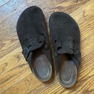 Birkenstock Boston Mocha clog size 41 (10-10.5)
